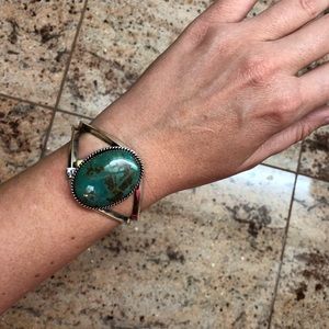 Sterling Silver and Turquoise cuff